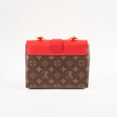 Louis Vuitton Locky BB Monogram Red