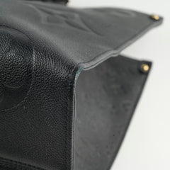 Louis Vuitton On The Go Tote GM Empriente Black