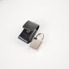 Saint Laurent Sac De Jour Croc Embossed Medium Black