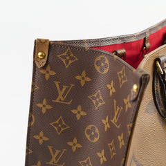 Louis Vuitton MM On The Go Tote Reverse Monogam