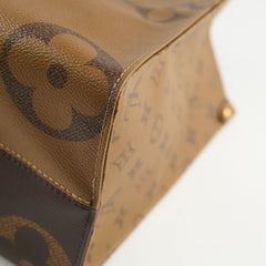 Louis Vuitton MM On The Go Tote Reverse Monogam