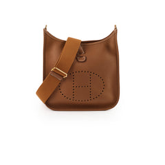 Hermes Evelyn 29 Clemence Gold Stamp Stamp B