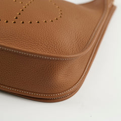 Hermes Evelyn 29 Clemence Gold Stamp Stamp B