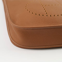 Hermes Evelyn 29 Clemence Gold Stamp Stamp B