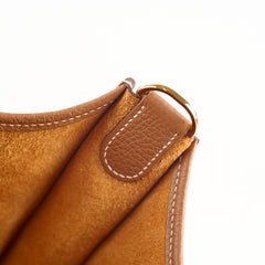 Hermes Evelyn 29 Clemence Gold Stamp Stamp B