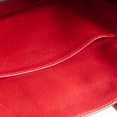 Hermes Birkin 30 Rouge Casaque Epsom A stamp