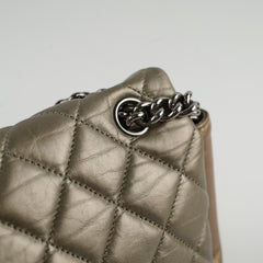 Chanel Seasonal Flap Metallic Bronze 2 Tone