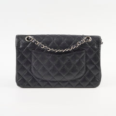 Chanel Medium Classic Flap Black Caviar SHW
