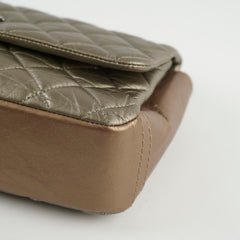 Chanel Seasonal Flap Metallic Bronze 2 Tone