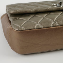 Chanel Seasonal Flap Metallic Bronze 2 Tone
