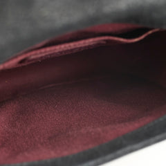 Chanel Square Boy Bag Nubuck Suede/Leather Black