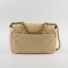 Chanel 19 Small Beige Series 30