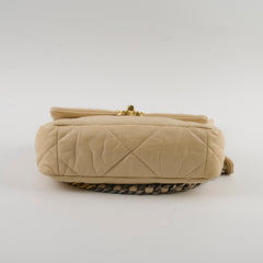Chanel 19 Small Beige Series 30