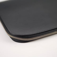 Louis Vuitton Epi Zip Pouch Black 27