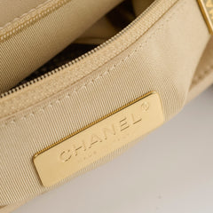 Chanel 19 Small Beige Series 30