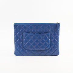 Chanel O Case Medium Blue