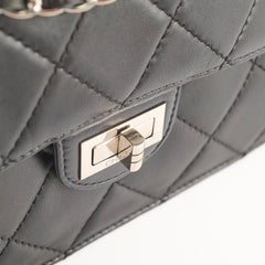 Chanel Paris Bombay Reissue Shoulder Bag Black