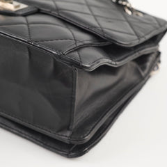 Chanel Paris Bombay Reissue Shoulder Bag Black