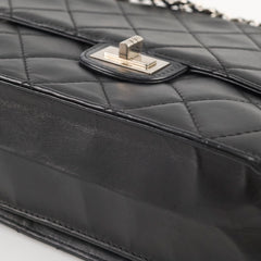 Chanel Paris Bombay Reissue Shoulder Bag Black