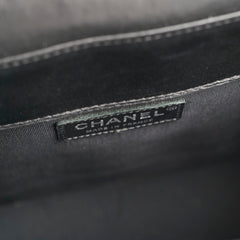 Chanel Paris Bombay Reissue Shoulder Bag Black