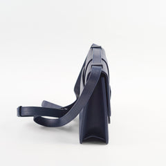 Christian Dior 30 Montaigne Bag Navy Leather