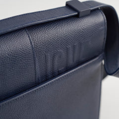 Christian Dior 30 Montaigne Bag Navy Leather