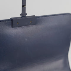 Christian Dior 30 Montaigne Bag Navy Leather