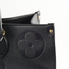 Louis Vuitton GM On The Go Empreinte Monogram Black