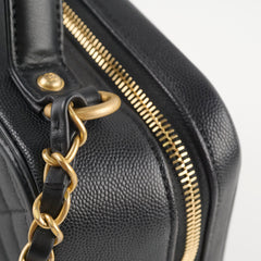 Chanel Filigree Vanity Medium Black Caviar (25 Series)
