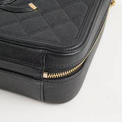 Chanel Filigree Vanity Medium Black Caviar (25 Series)
