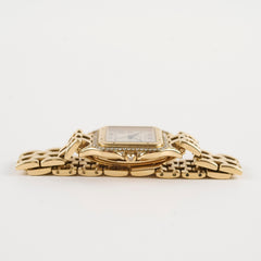 Cartier Vintage De Panthere Watch Medium Yellow Gold with Diamonds 127000M