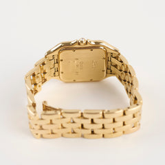 Cartier Vintage De Panthere Watch Medium Yellow Gold with Diamonds 127000M