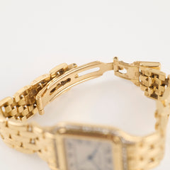 Cartier Vintage De Panthere Watch Medium Yellow Gold with Diamonds 127000M