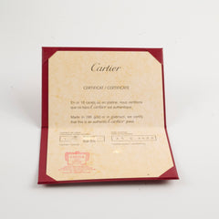 Cartier Small Model Love Bracelet Yellow Gold Size 17