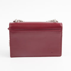 Saint Laurent Mini Sunset Burgundy
