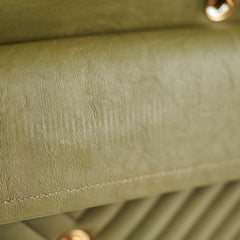 Chanel Chevron M/L Classic Flap Khaki22394 Chanel Chevron M/L Classic Flap Khaki