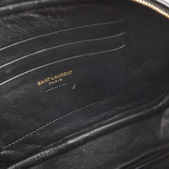 Saint Laurent Mini Lou Camera Bag Leopard / Black