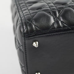 Christian Dior Lady Dior lambskin Black
