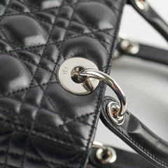Christian Dior Lady Dior lambskin Black