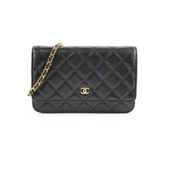 Chanel Wallet On Chain WOC Caviar Black (30 Series)