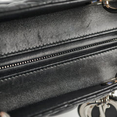 Christian Dior Lady Dior lambskin Black
