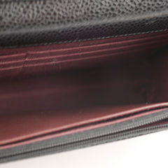 Chanel Wallet On Chain WOC Caviar Black (30 Series)