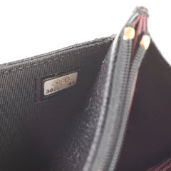 Chanel Wallet On Chain WOC Caviar Black (30 Series)