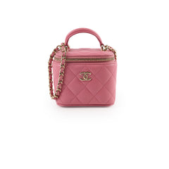 Chanel Micro Vanity Bag Pink Microchip