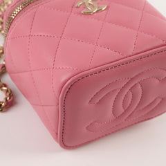 Chanel Micro Vanity Bag Pink Microchip