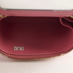 Chanel Micro Vanity Bag Pink Microchip