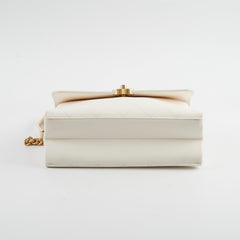 Chanel Reversible Flap White GHW 25 Series