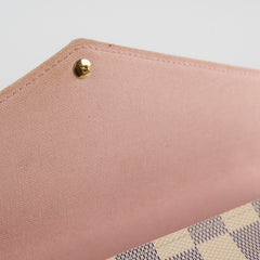 Louis Vuitton Felicie Crossbody clutch Damier Azur