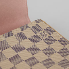 Louis Vuitton Felicie Crossbody clutch Damier Azur