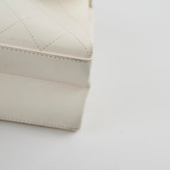 Chanel Reversible Flap White GHW 25 Series